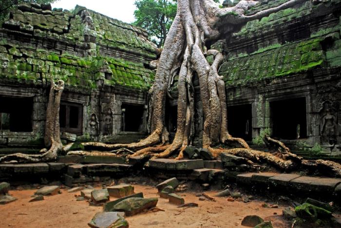 liaudies architektūra-tradicinė-architektūra-angkor-senovės šventykla