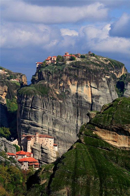 yunanistan'da yerel-mimari-manastırlar