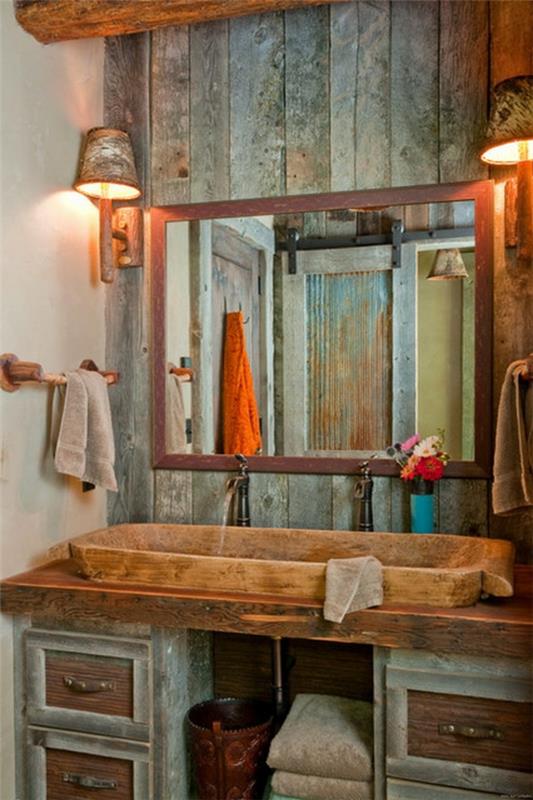 vintage-design-kopalnica-omara-z ogledalom