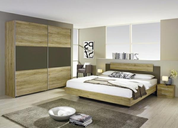 minimalistinė-medinė-spinta-ir-lova-kuri tau patiks su žavingu kilimu