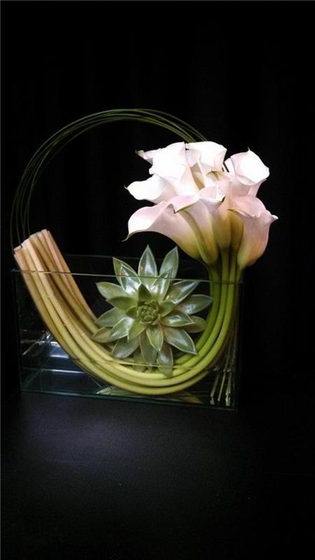 modern-foral-art-egzotik-çiçek-kombinasyonu
