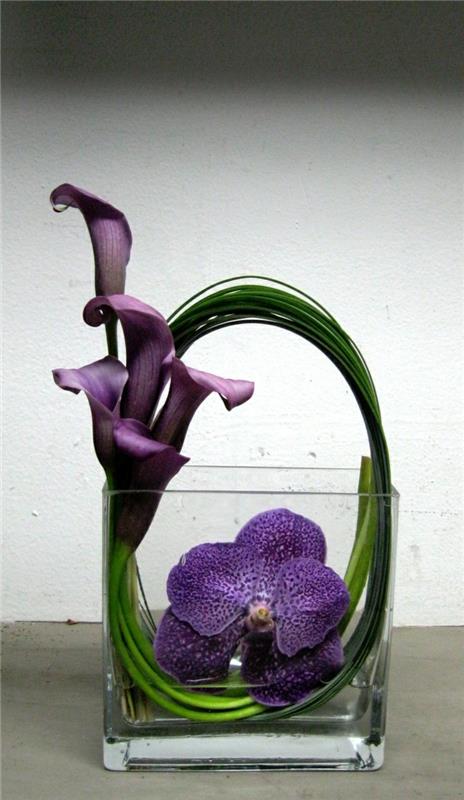 modern-foral-sanat-kalla-lily-ve-orkide-lilac