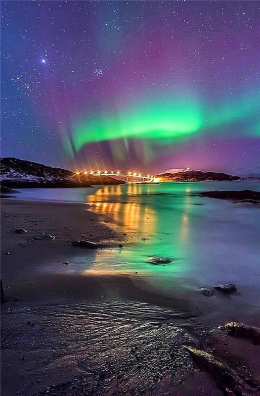 aurora-borealis-fantastik-manzara-plaj