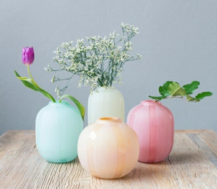 pladenj-vaza-design-vaza-deco-pot-tank-vaza-prozorno-stekleno obarvano cvetje