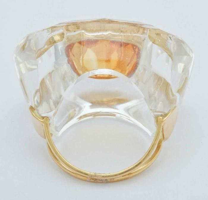 velikost citrin-kristal-zlato-prstan