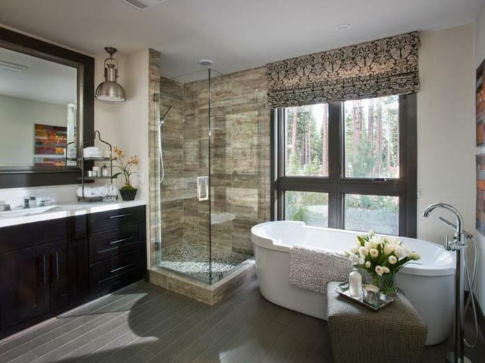Çağdaş banyo tasarımı banyo dolabı