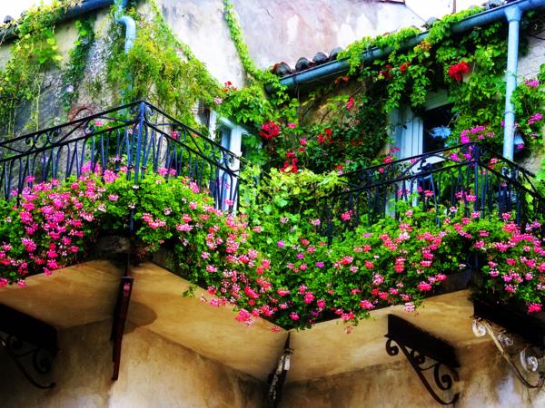 balkon-zelenje-krajinsko urejanje-mali vrt