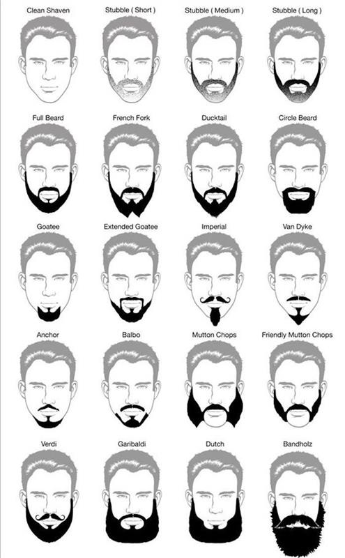 barzdos-žmogaus-2016-tendencijos-3 dienų-stiliaus-tipų pasirinkimas