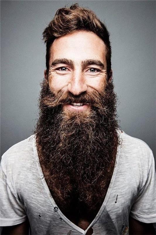 kako dolgo imeti lepo dolgo koničasto brado