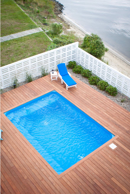 Piscina in terrazza