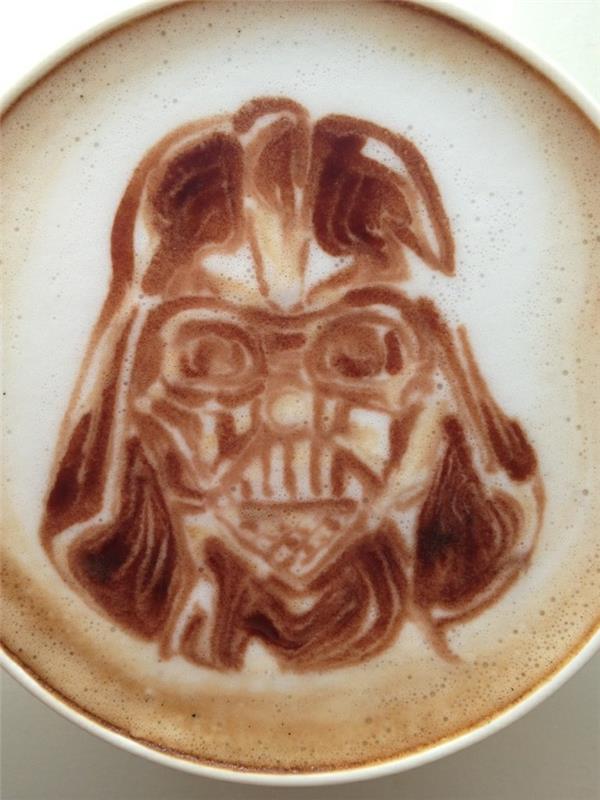 güzel-sanat-takdire şayan-darth-vader-art-sur-café-latte-tarifi-orijinal-fikir