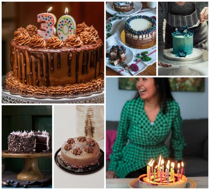 30 yıllık doğum günü pastası kolajı kolay, basit bir çikolatalı pasta nasıl süslenir