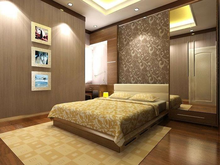 odkrijte najboljšo barvo spalnice za odrasle za njegovo spalnico po feng shuiju, bež preprogo in posteljno prevleko