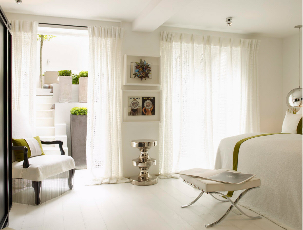Expandindo o espaço com um piso branco