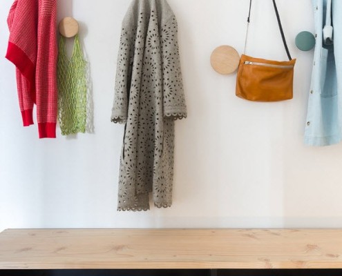 Loft tarzı koridor dekorasyonu