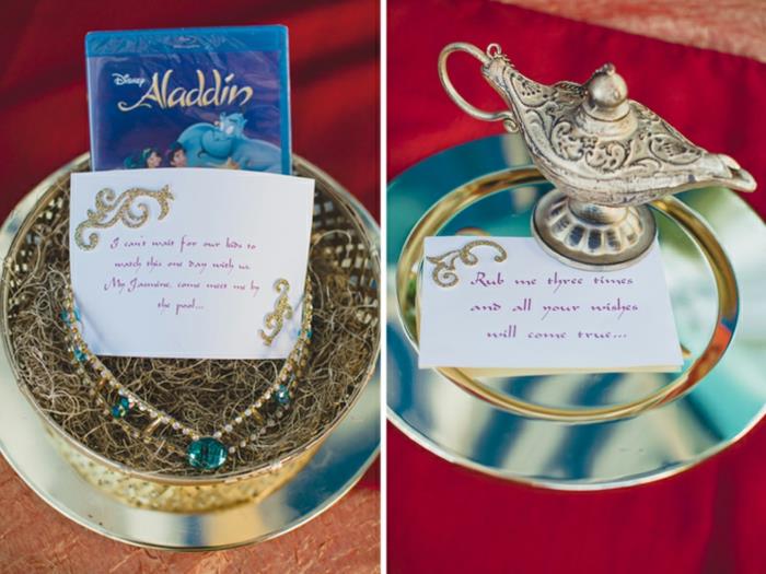Aladdin bela in srebrna poroka mickey krst vabila vstopnica disney