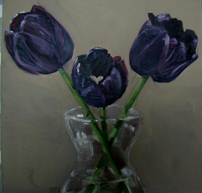 güzel-doğa-siyah-laleler-fantastik-foto-lale-natürmort-resim-vazo-çiçekler