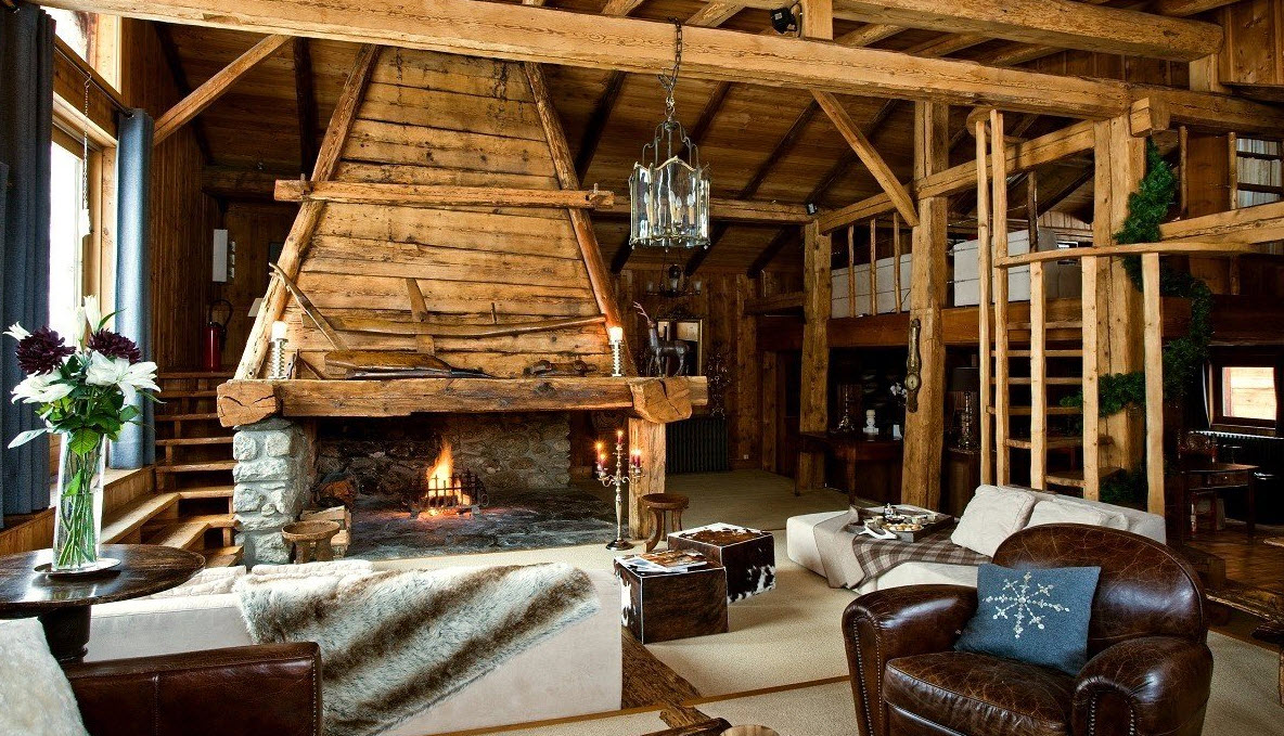 cenador estilo chalet