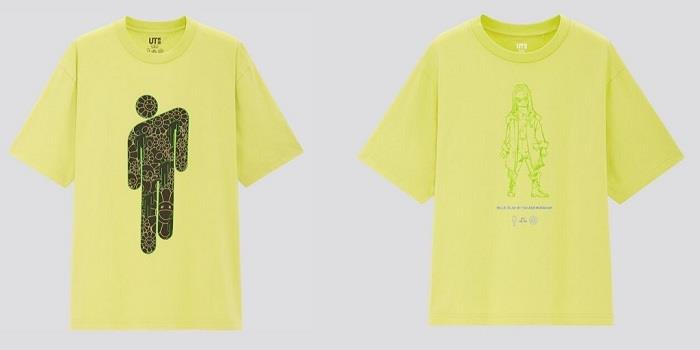 Sınırlı sayıda Uniqlo Billie Eilish t-shirt serisi nihayet 25 Mayıs'ta planlanan çıkışından önce tanıtıldı.