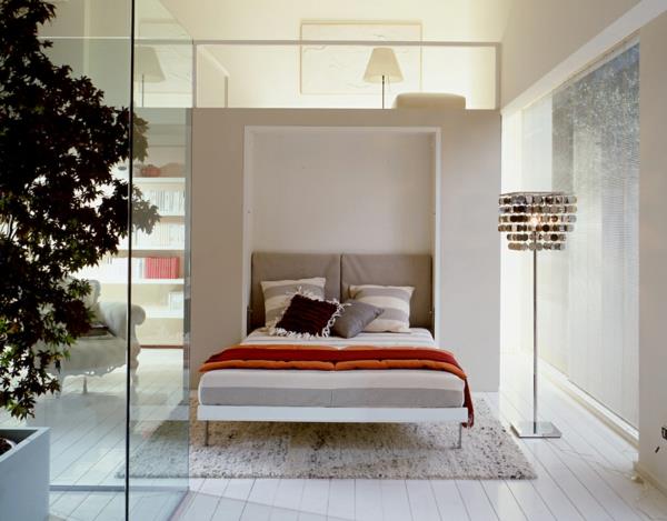 bela - zložljiva posteljna omara