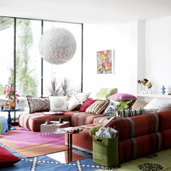 boemsko-sodoben slog-z-dizajnerskim pohištvom
