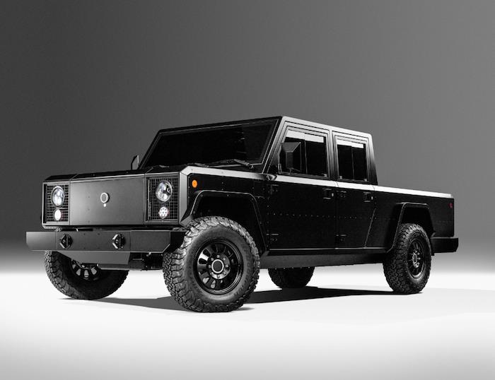 Ameriški zagonski Bollinger Motors je predstavil svoja dva električna terenska vozila B1 in B2.