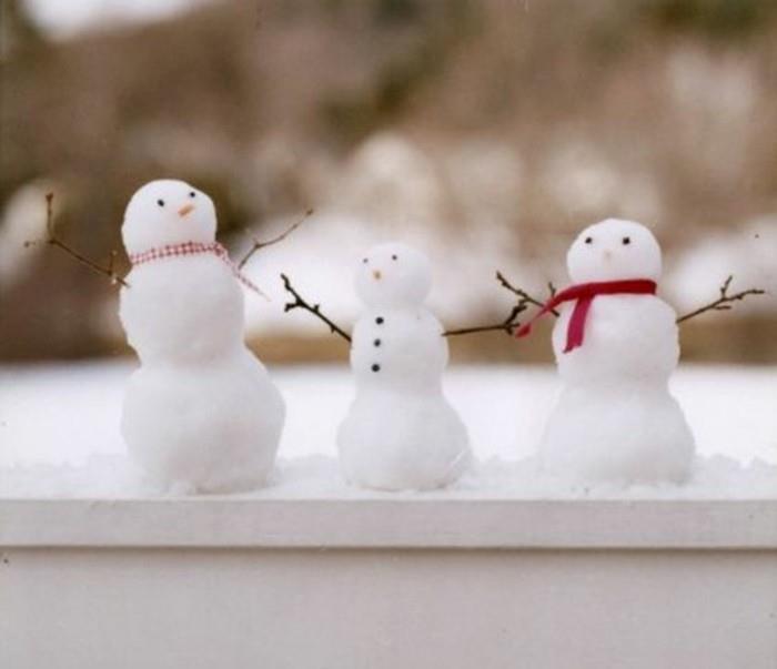 šauni idėja-veikla lauke-žavinga-maža snieguolė-padaryti sniego senį