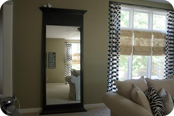gera idėja-veidrodis-gyvenamajam kambariui