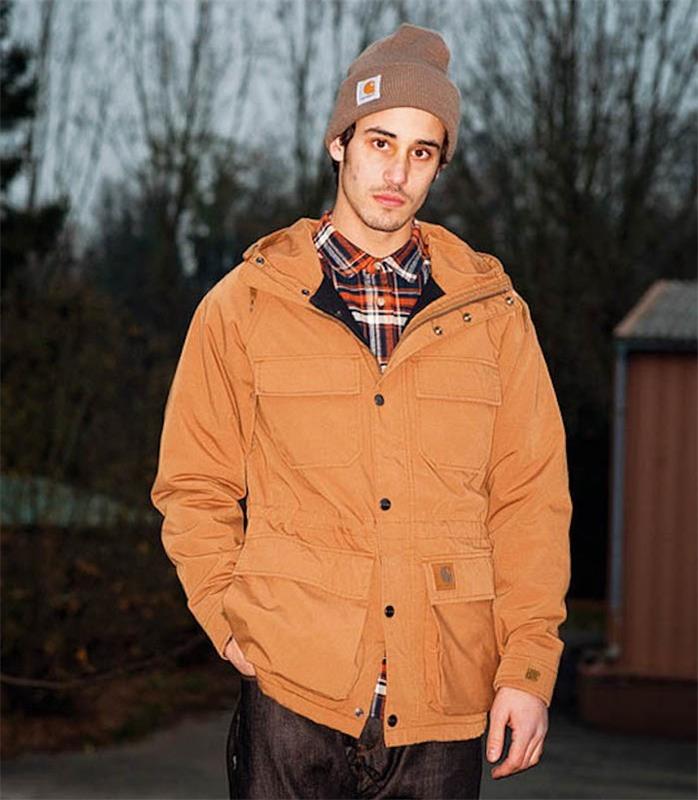 Beanie-Brown-Man-Coat-Carhartt-Lumberjack-Hipster