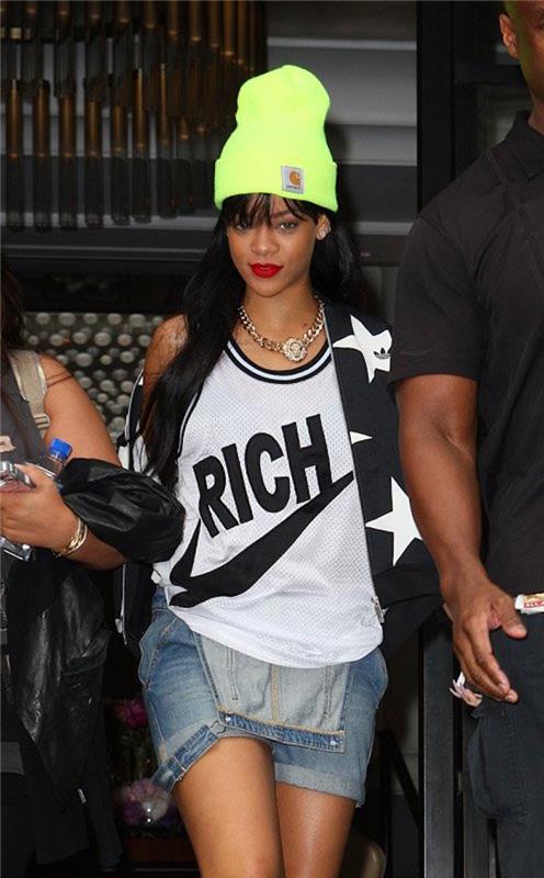 hat-rihanna-carhartt-neon-yellow-hipster-girl-style-woman