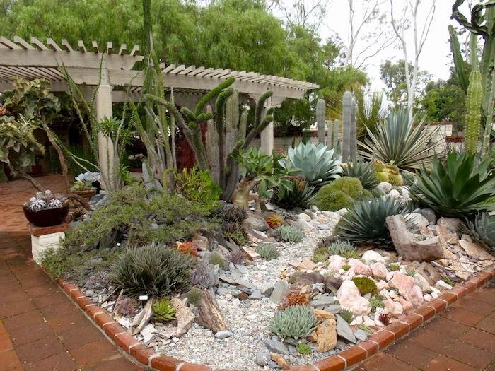 zunanja dekoracija, kako urediti svoj vrt s kamenčki in eksotičnimi zelenimi rastlinami