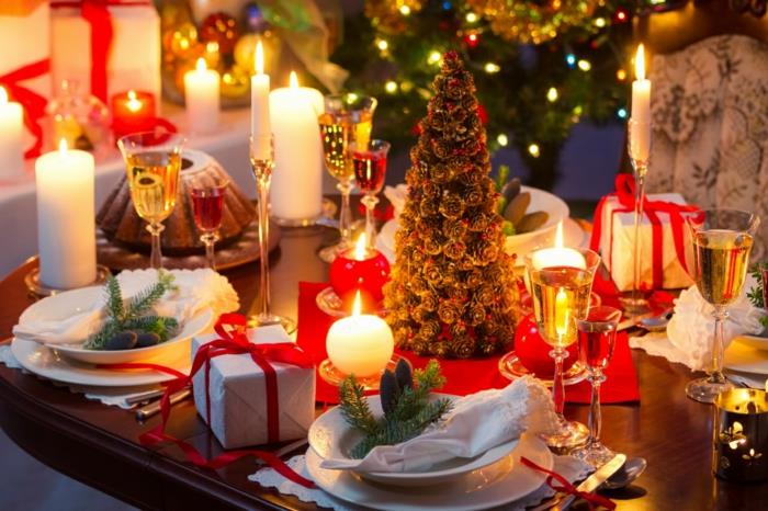 božič-sveča-lepa-božič-tealight-sveča-in-vonj-miza
