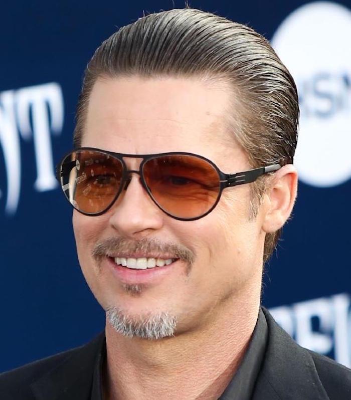 nazaj odrezan brad pitt zalizan las