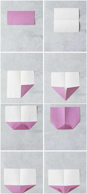 Paskalya sofra dekorasyonu için yapımı kolay kuş origami modeli, kolay ve renkli bahar için fikir DIY