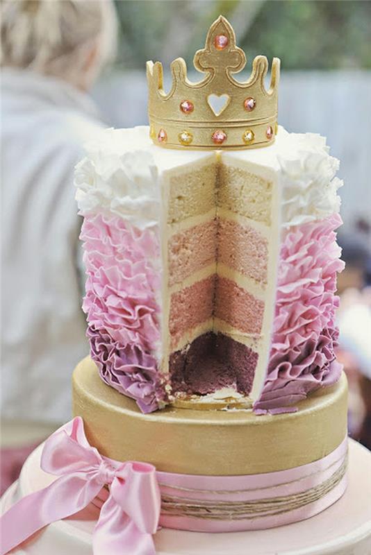 Pelėdos pyragas gimtadienis princesė princesė pilis idėja spalvinga pluta