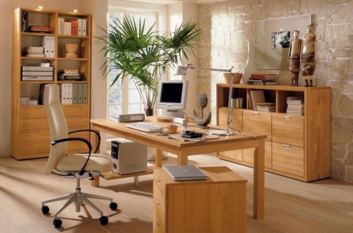 miza iz masivnega lesa-popoln in lep delovni prostor