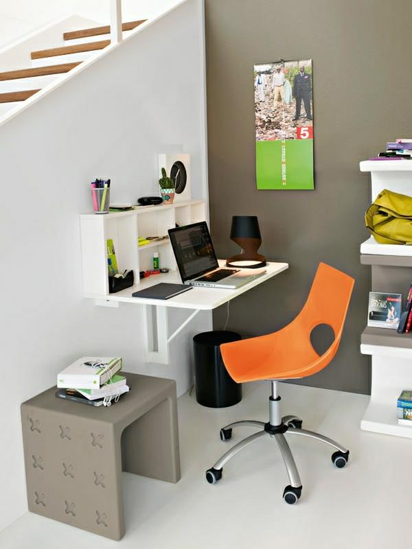 ofis-geri çekilebilir-turuncu-sandalye