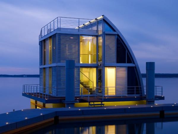 plaukiojančios kajutės-modernus-plaukiojantis namas