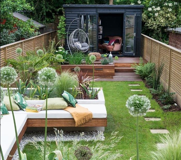 ideje za modularne vrtne lope za ideje urejanja majhnih vrtov