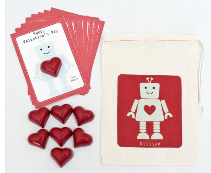 ev yapımı-sevgililer-hediye-fikirler-robot-ve-kalp