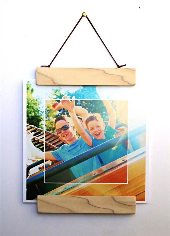 plakat ali fotookvir za obešanje na steno, vintage stenski okvir iz lesenih paličic