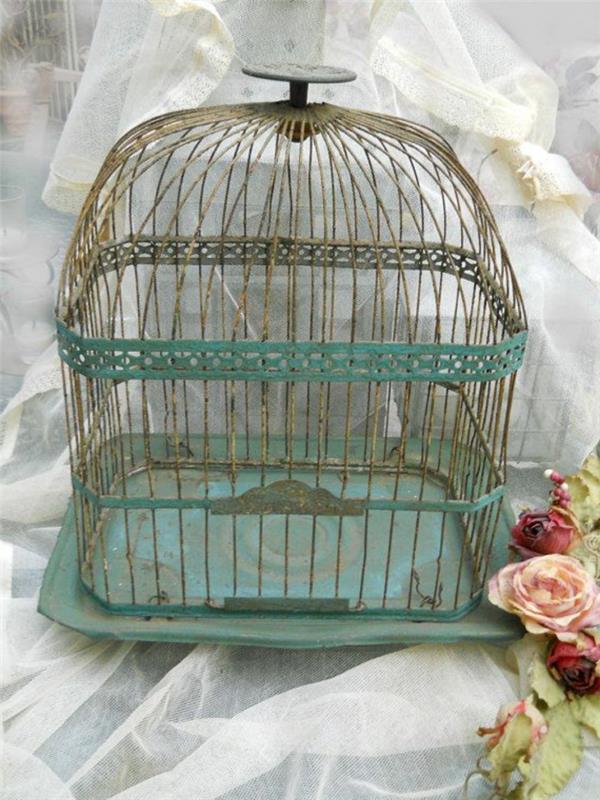 kuş kafesi-dekoratif-vintage-parti-dekorasyon
