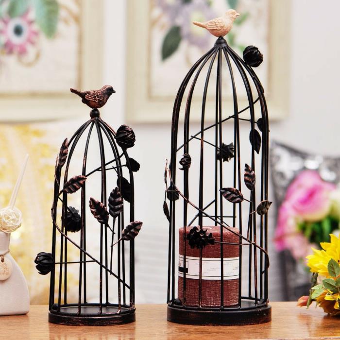 dekoratif-ferforje-kuş kafesi
