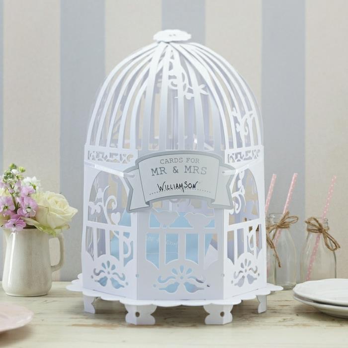 dekoratif-kuş kafesi-güzel-dekoratif-beyaz