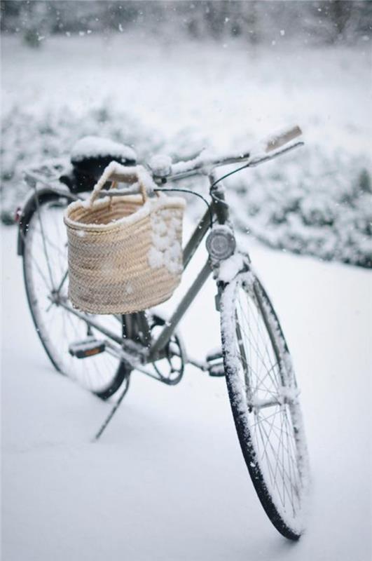 kış-manzara-kanada-manzara-duvar kağıdı-kar-duvar kağıdı-kış-biciclette