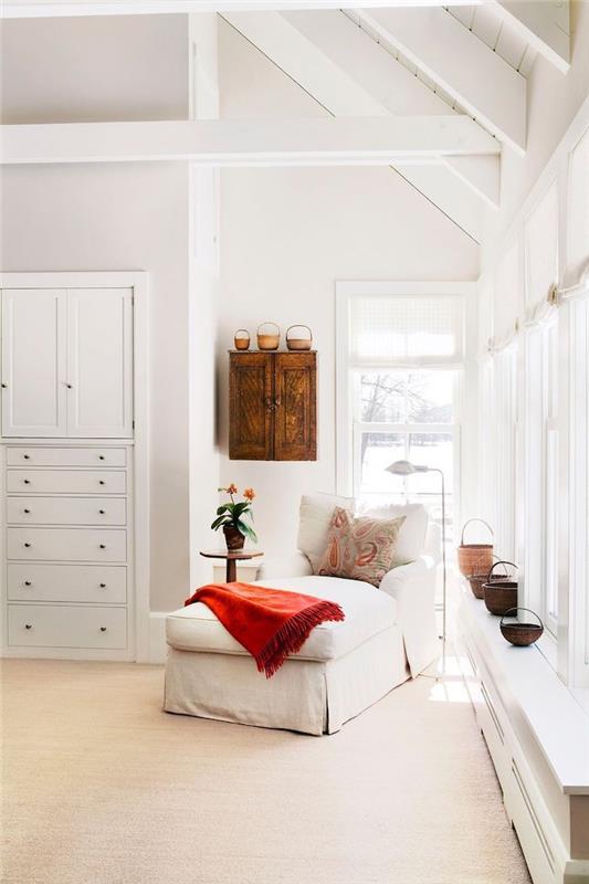 madinga sofa 2021 m. baltas miegamasis su natūralios medvilnės audiniais ir kaimiško stiliaus plakatas
