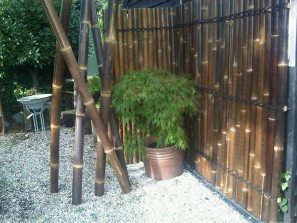 bambuko kanizės ir bambuko lazdelės