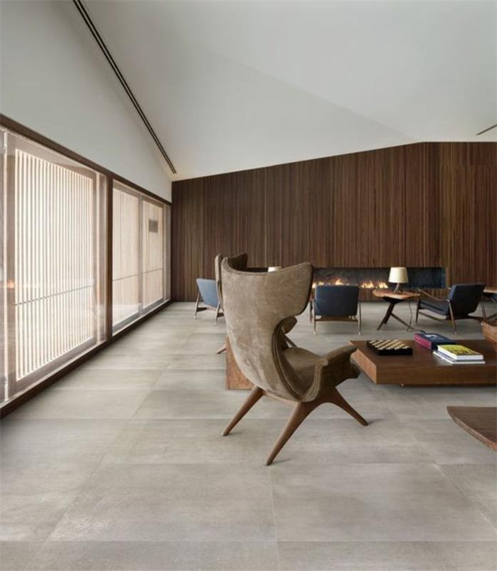 ploščice-efekt-beton-lepa-dnevna soba-s-modernim kaminom