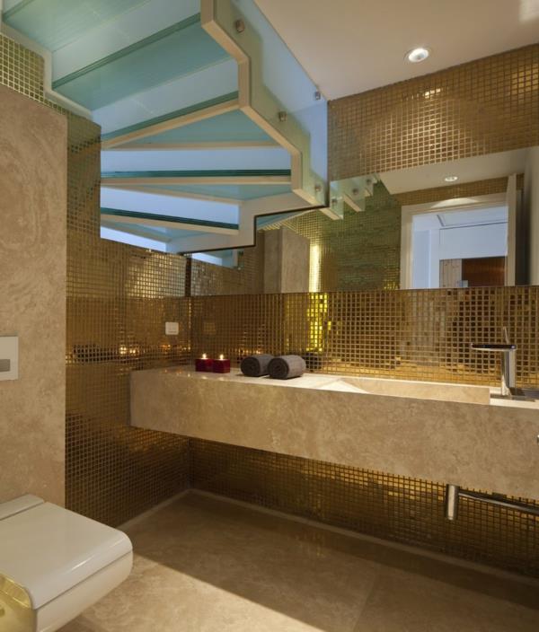 mozaikos plytelės-metalo-mozaika-vonios kambariui