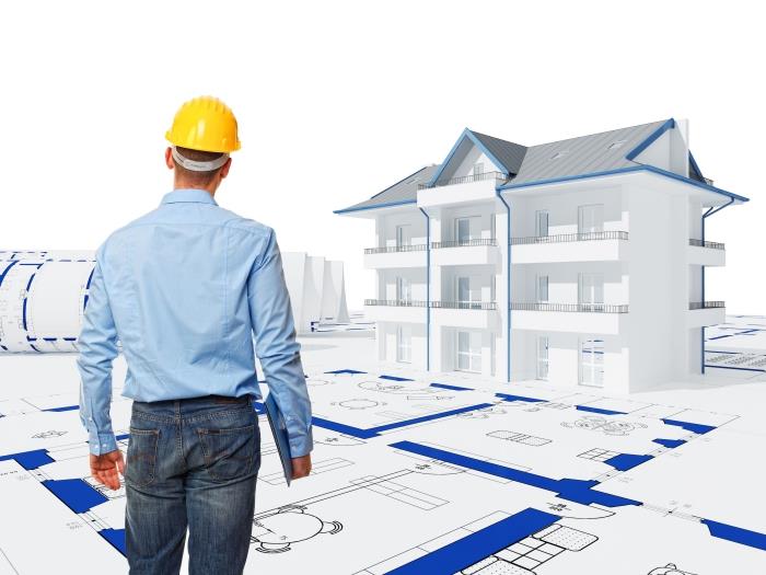 namų statybos iliustraciją ir planą, surašykite statybos darbų ataskaitą su pakeitimais ir pastabomis